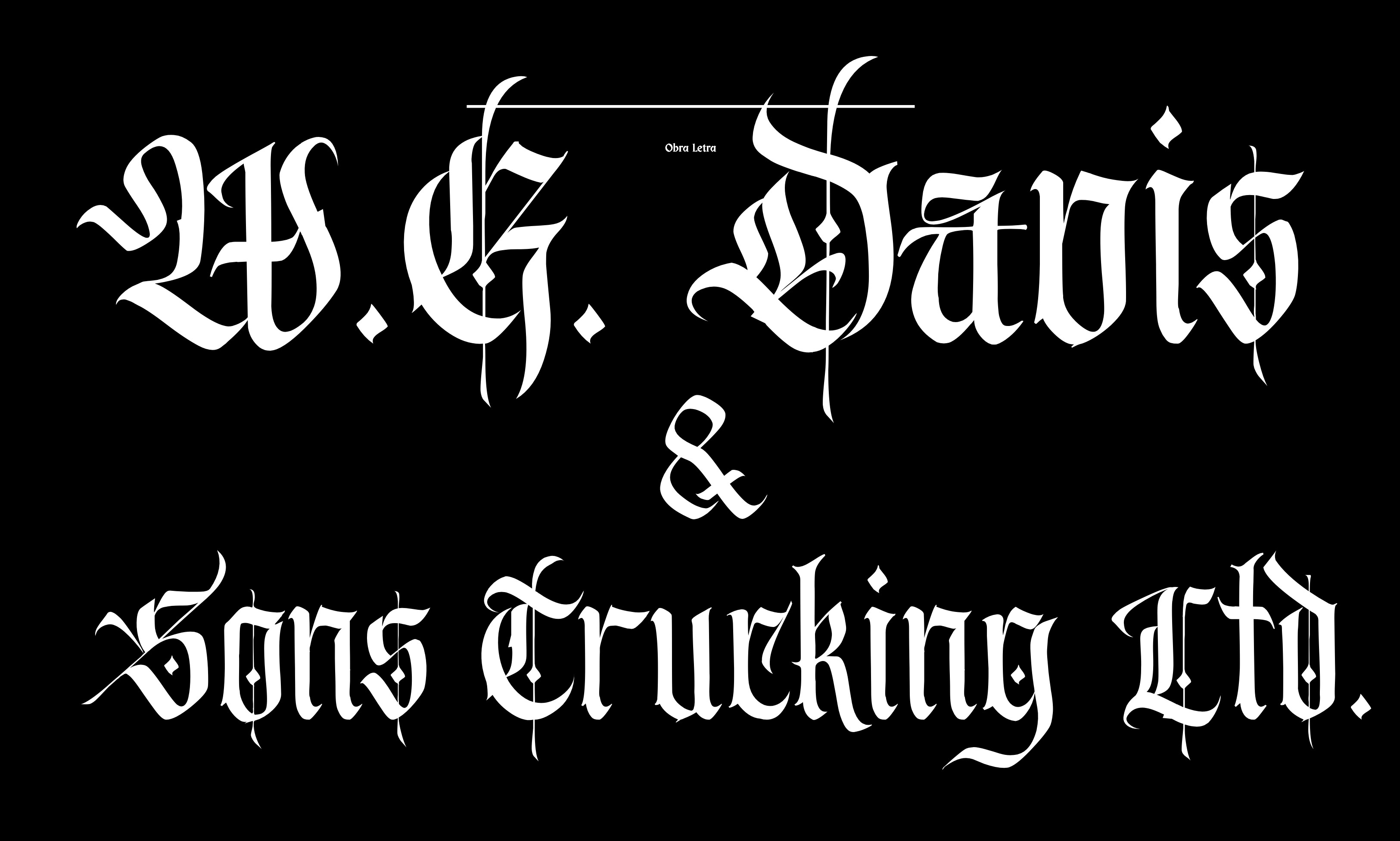 W.G. Davis & Sons Trucking Ltd. Logo