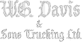 W.G. Davis Trucking Logo